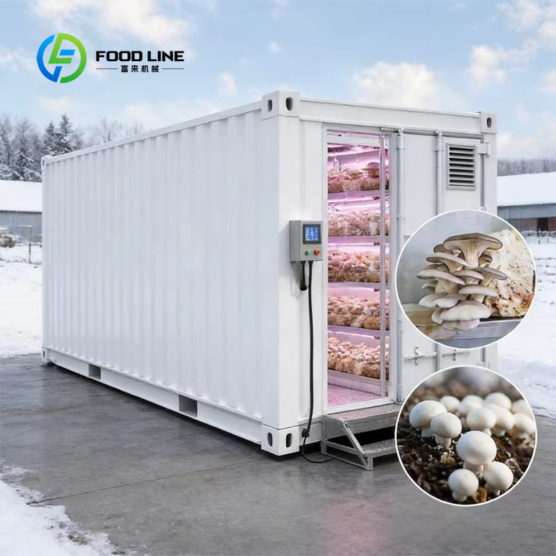 Urban Farming Indoor - Modulaire containerfarm voor binnenlandse landbouw, urban